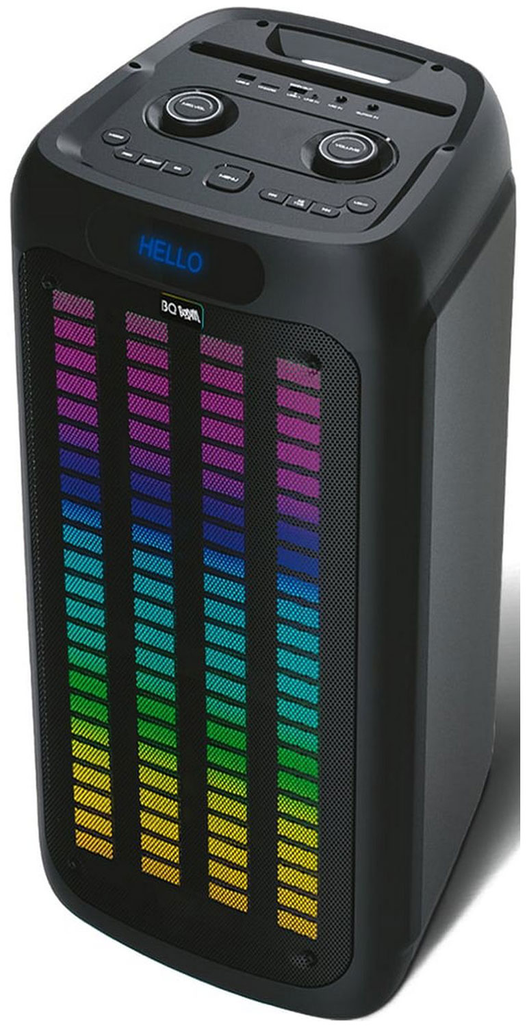 Изображение товара Портативная аудиосистема BQ PBS1010 черный 80 Вт Bluetooth FM радио и Powerbank