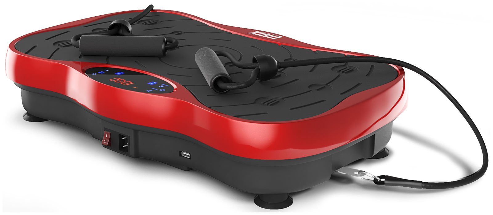 Изображение товара Виброплатформа Unix Fit Intensive 2D Red для эффективных домашних тренировок