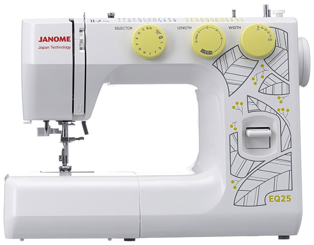 

Швейная машина Janome EQ25 белый
