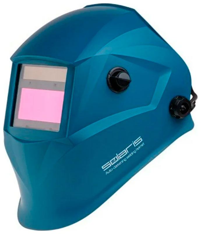 

Щиток сварщика с самозатемняющимся светофильтром Solaris ASF520S (синий)