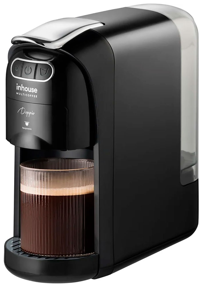 Изображение товара Кофемашина капсульная Inhouse ICM2004, 20 бар, цвет черный