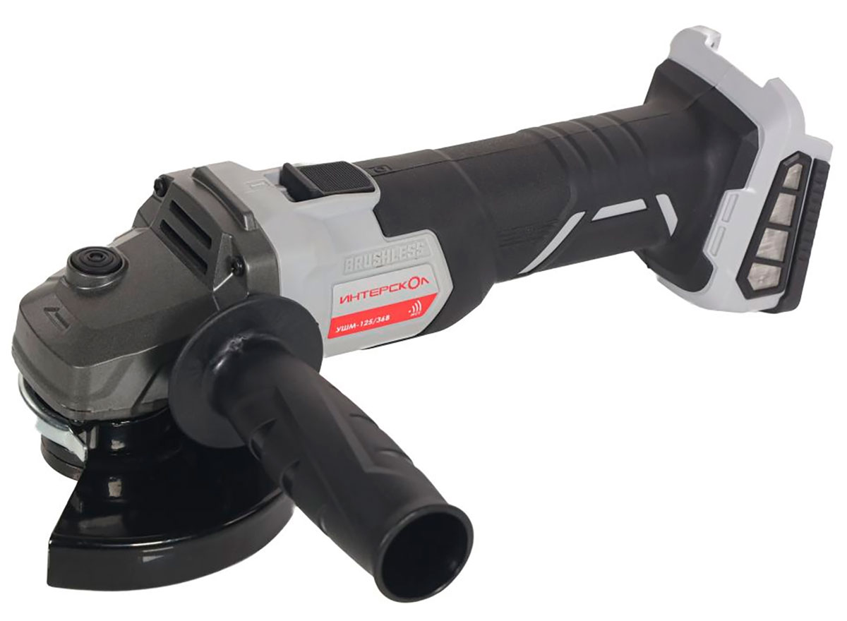 

Угловая шлифовальная машина (болгарка) Интерскол USHM-125/36V 816.0.0.70