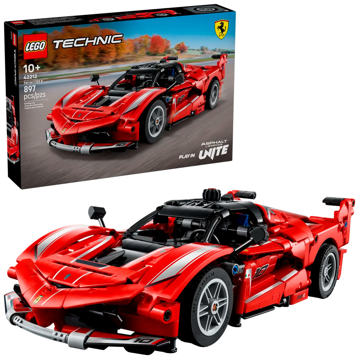 Изображение товара Конструктор LEGO TECHNIC Ferrari FXX K (42212) с 897 деталями для юных инженеров