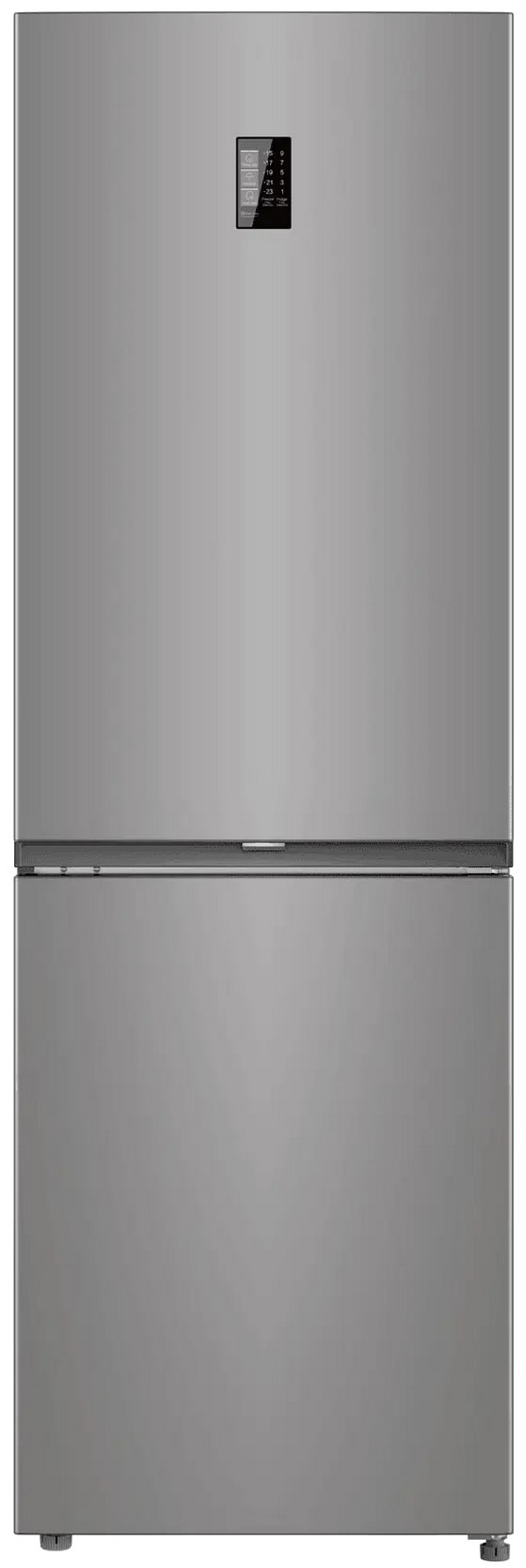 Изображение товара Двухкамерный холодильник Candy CFN6185SDC серебристый 207/91 л