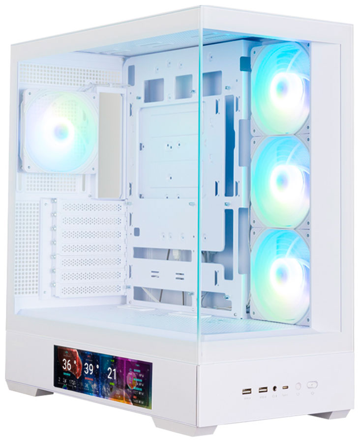 Изображение товара Компьютерный корпус Zalman P40 DS WHITE