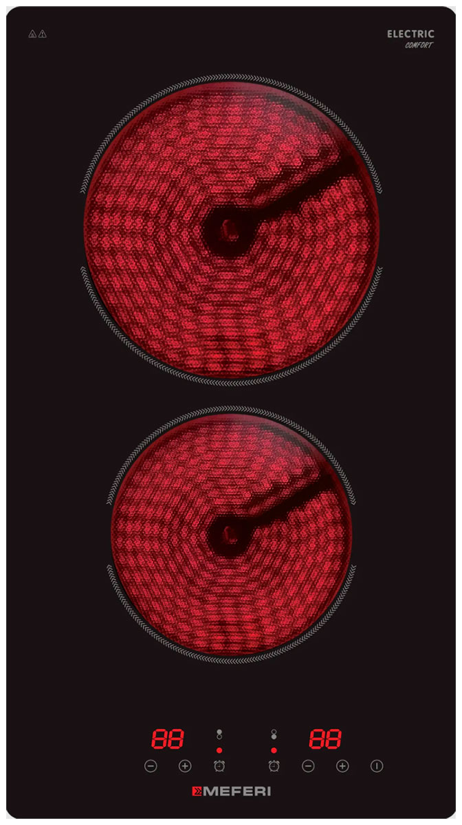 Изображение товара Электрическая варочная панель Meferi MEH302BK COMFORT