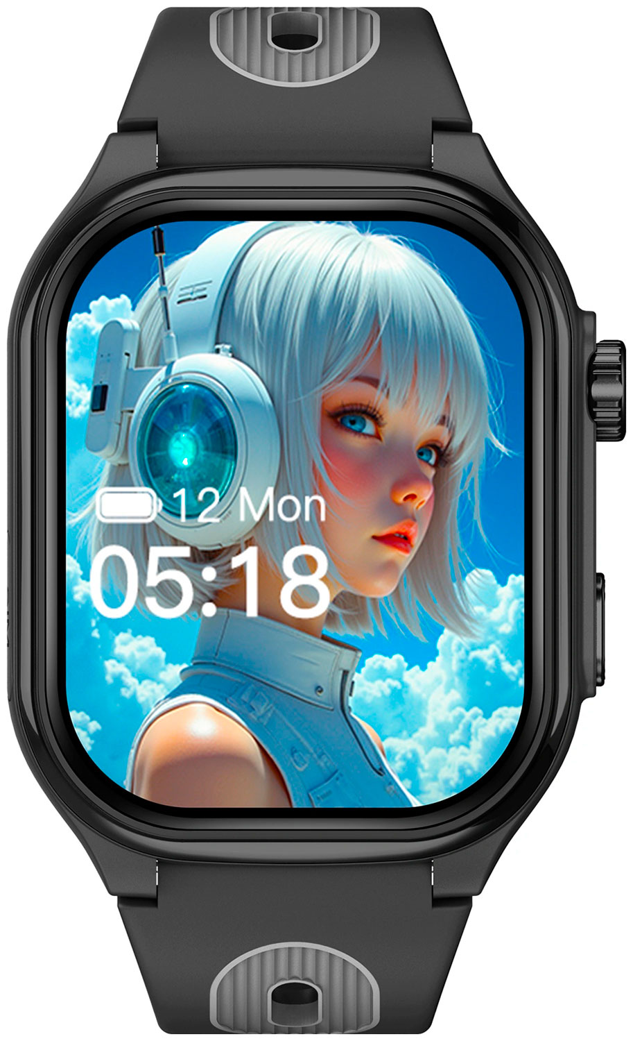 Изображение товара Детские умные часы Aimoto Eclipse 4G, черные (8208801)