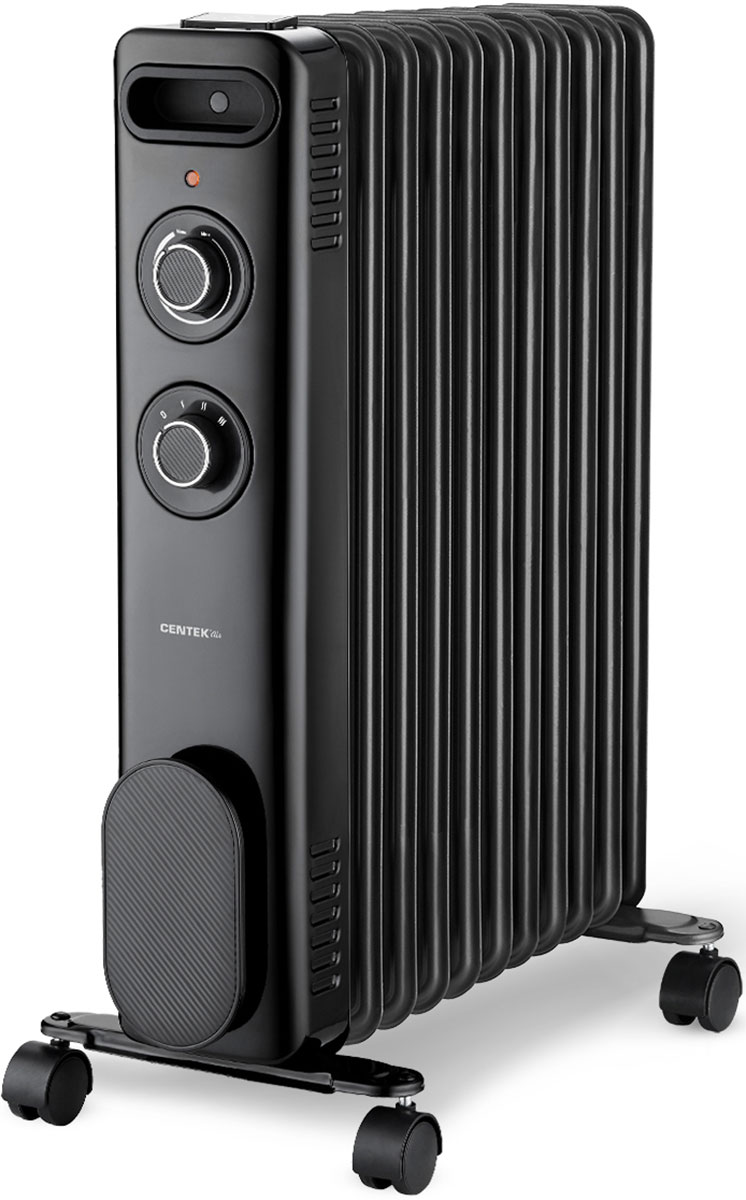 Изображение товара Масляный обогреватель Centek CT-6231-11 напольный 2500 Вт черный