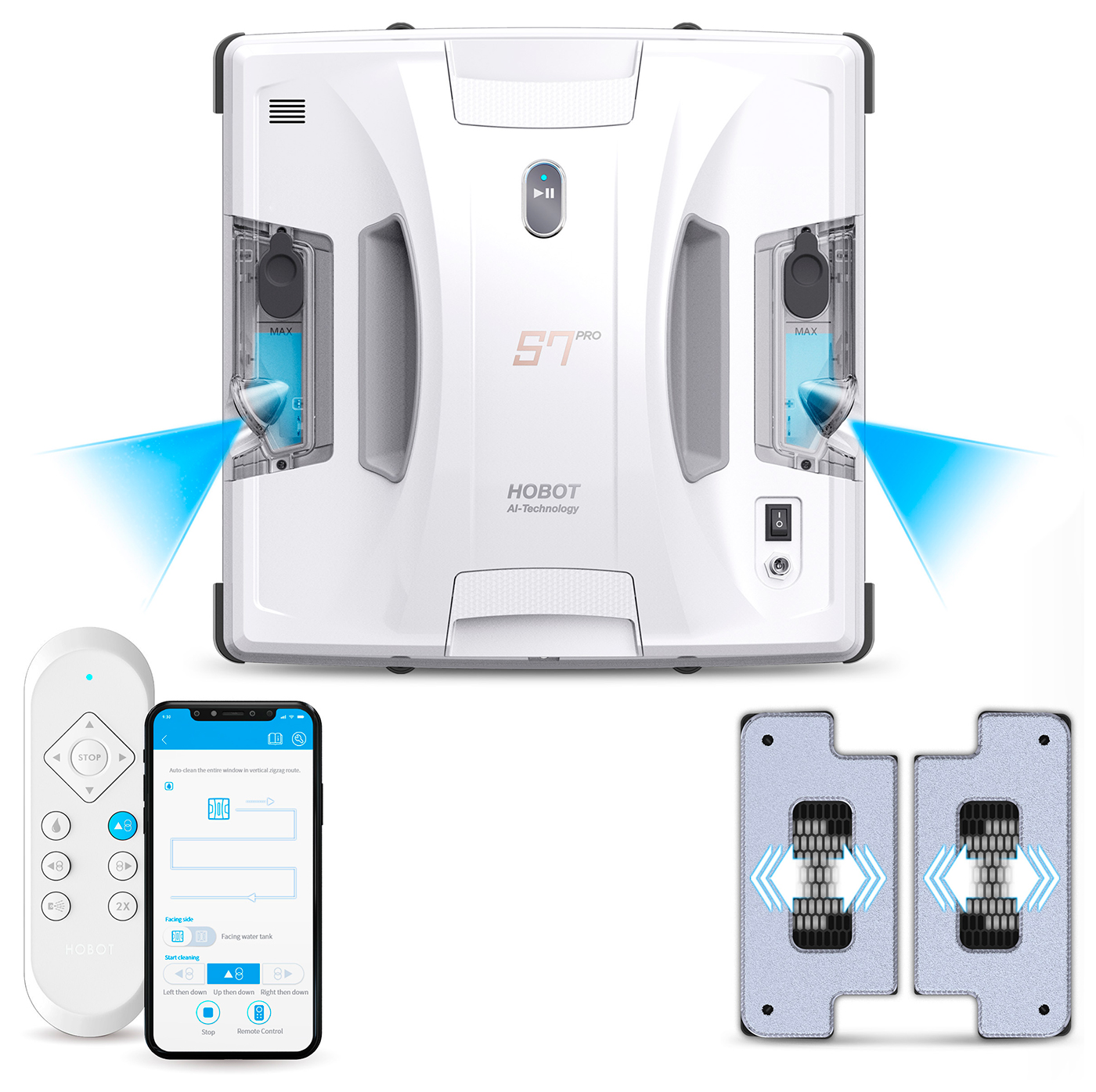 Изображение товара Робот-мойщик окон Hobot S7 Pro