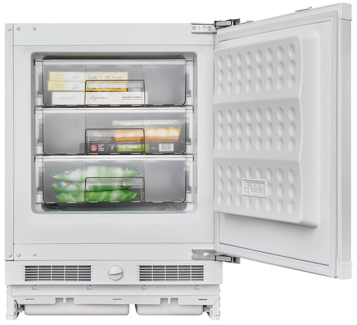 Изображение товара Встраиваемый морозильник Scandilux FSBI90 95л A+ белый для кухни