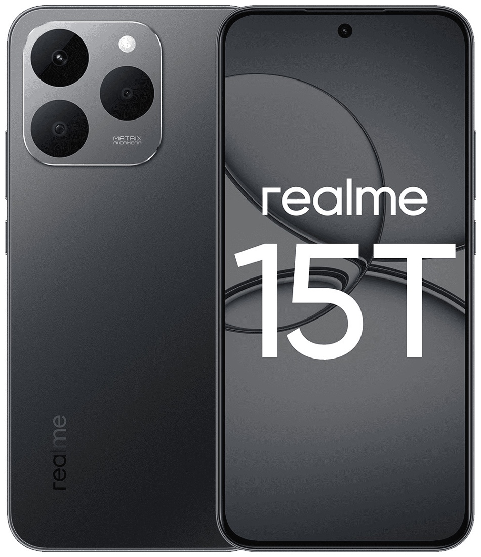 Изображение товара Смартфон Realme 15T 12ГБ 256ГБ Android 15 AMOLED 50Мп IP69 6.57''