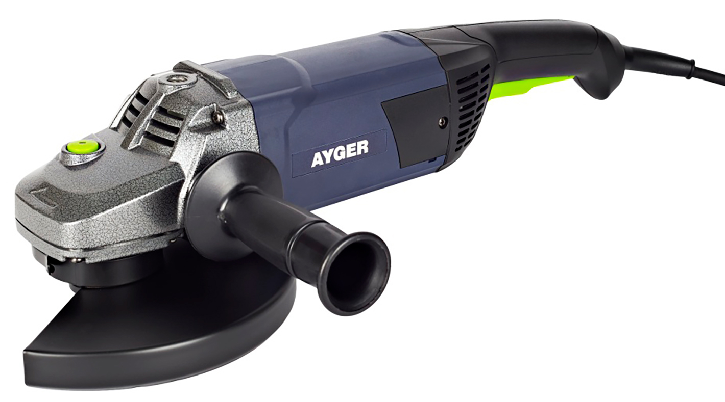 

Угловая шлифовальная машина (болгарка) Ayger AG2400/230S