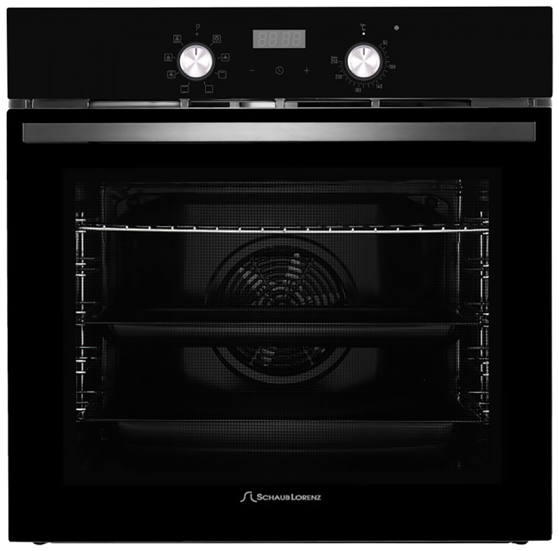 Изображение товара Электрический духовой шкаф Schaub Lorenz SLB EY6090 с 8 режимами и функцией Easy Clean