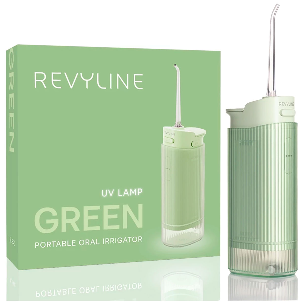 фото Портативный ирригатор revyline rl 840, зеленый