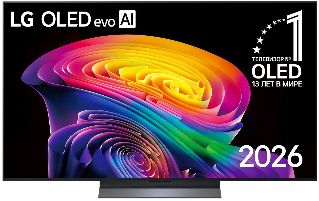 Изображение товара Телевизор LG OLED55C6RLA.ARUG 55" 4K OLED с AI Brightness Booster