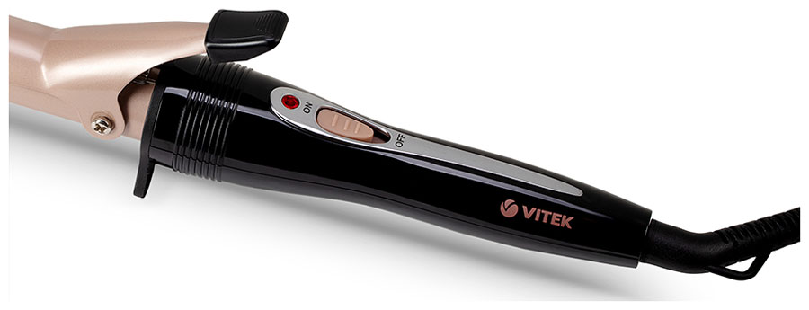 Щипцы для укладки волос Vitek VT-2508 электрощипцы vitek vt 2503 caprice mc электрощипцы щипцы для завивки