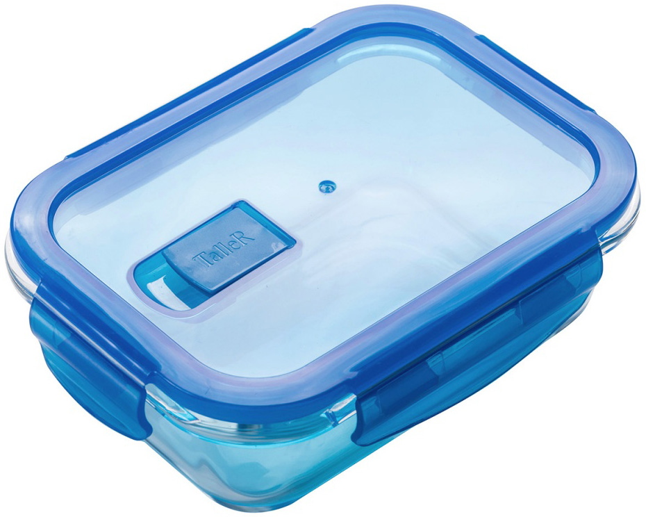 Изображение товара Контейнер TalleR TR-38102 640мл прямоугольный стеклянный для запекания и хранения