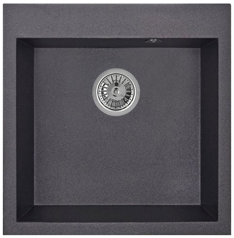 

Кухонная мойка Granula GR-5102 кварцевая 505*510 мм черный