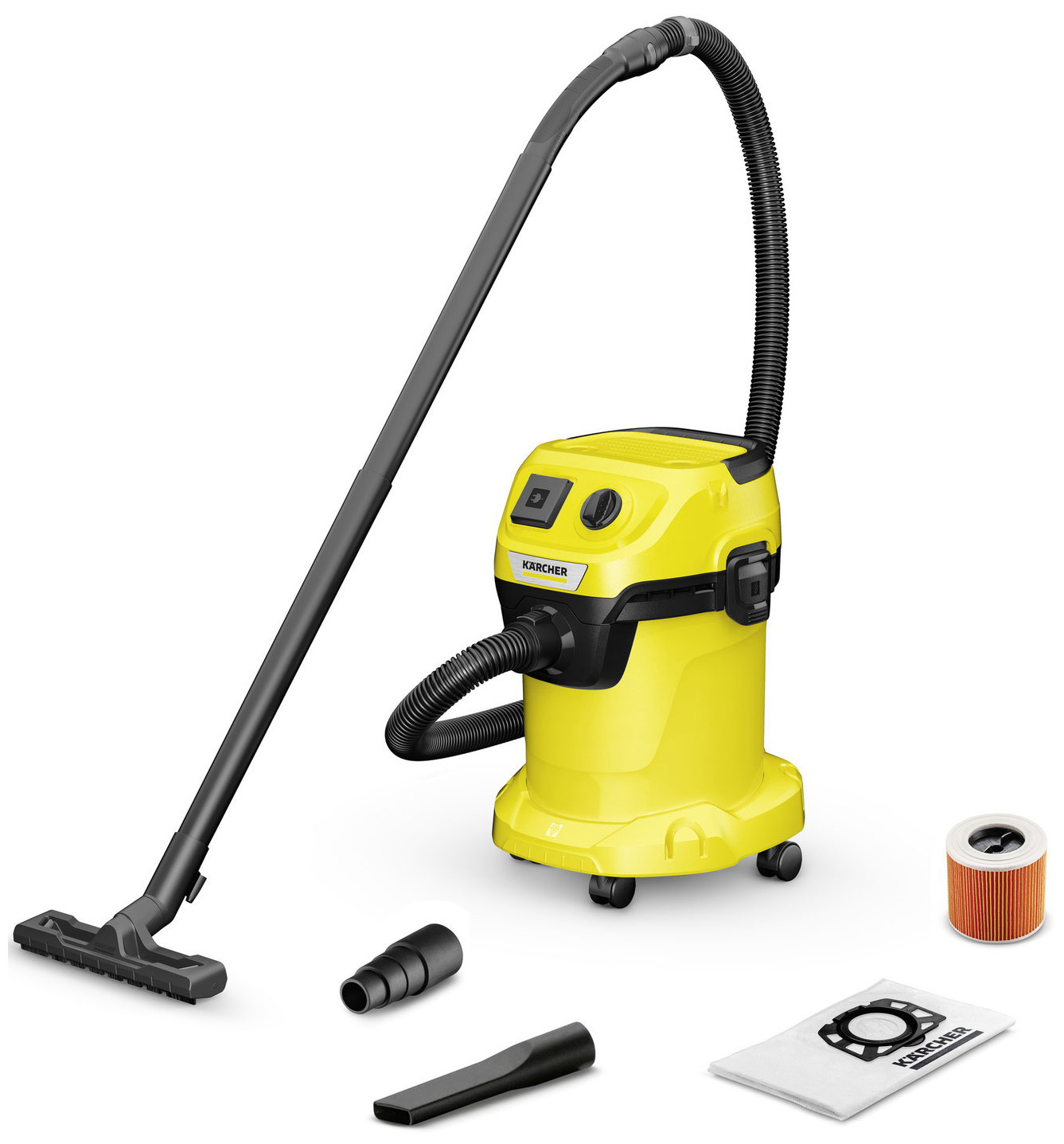 

Строительный пылесос Karcher WD 3 P V-17/4/20 1.628-170.0