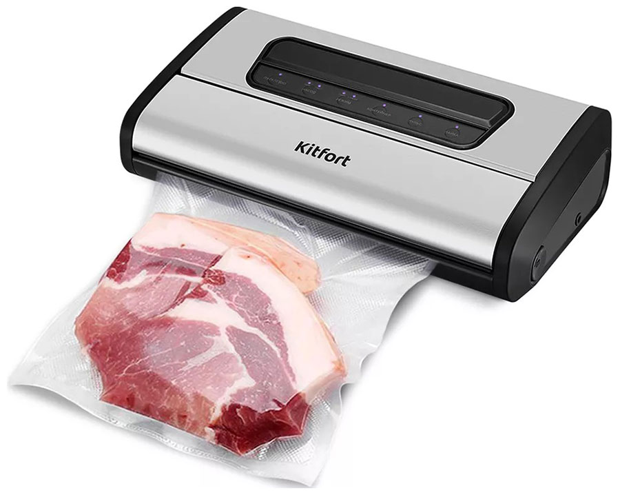

Вакуумный упаковщик Kitfort KT-1519, Серый/серебристый