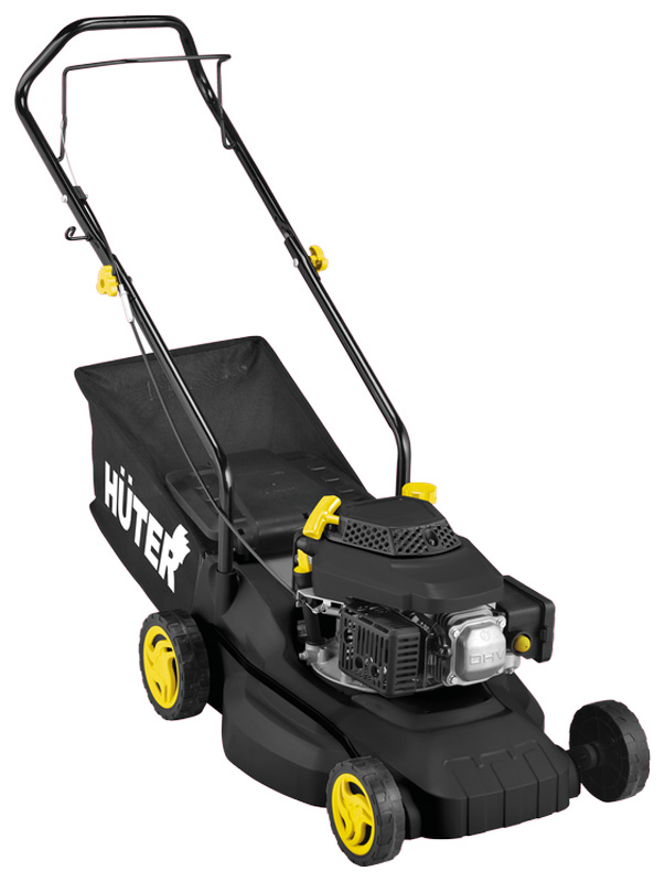 Изображение товара Газонокосилка бензиновая Huter GLM-420LT 4 л.с. 420 мм нож металлический
