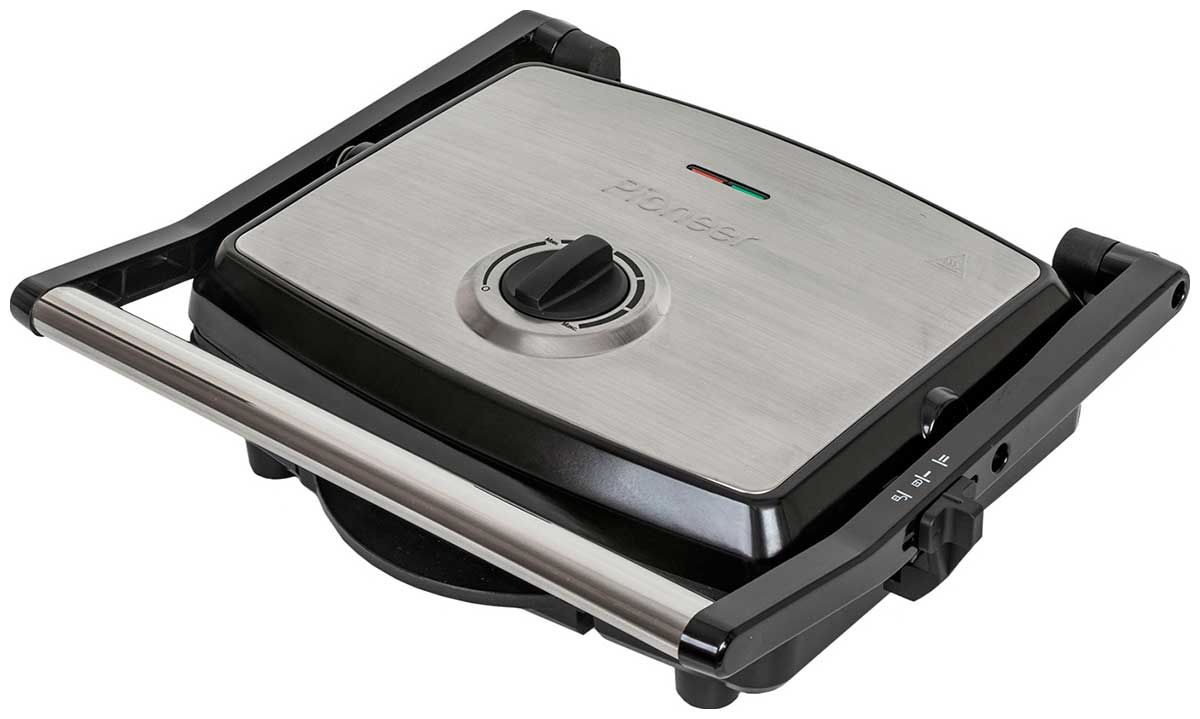 

Гриль Pioneer GR1065E, Серебристый/черный