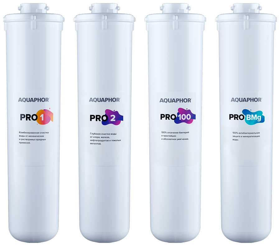цена Сменный модуль для систем фильтрации воды Аквафор Pro1-Pro2-Pro100-Pro BMg