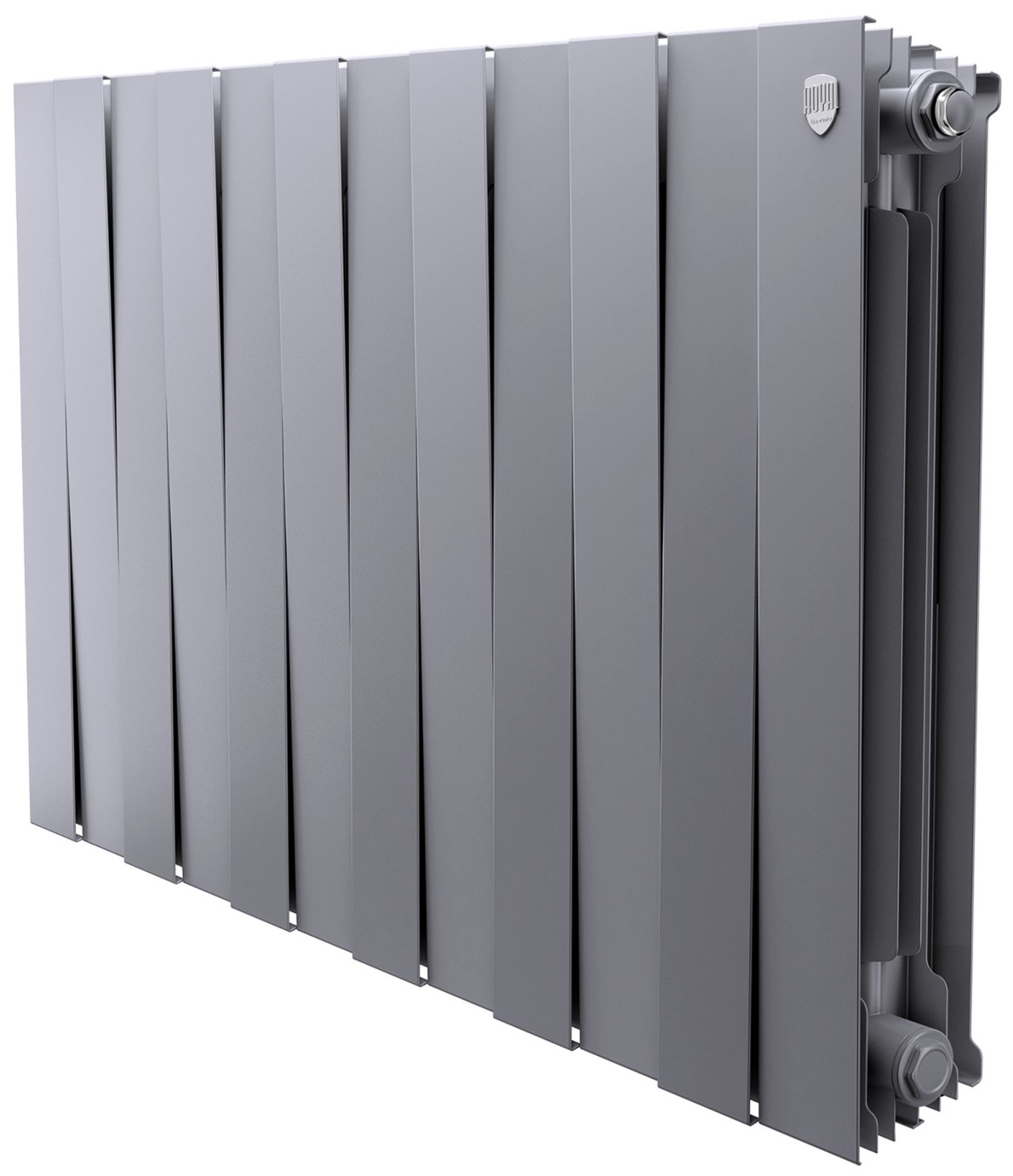 Изображение товара Водяной радиатор отопления Royal Thermo PianoForte 500 new 12 секций серебристый