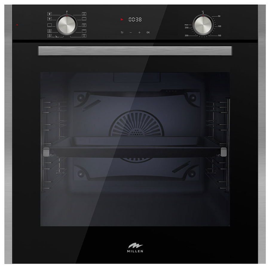 Изображение товара Электрический духовой шкаф Millen MEO 6005 BL с режимами конвекции и грилем