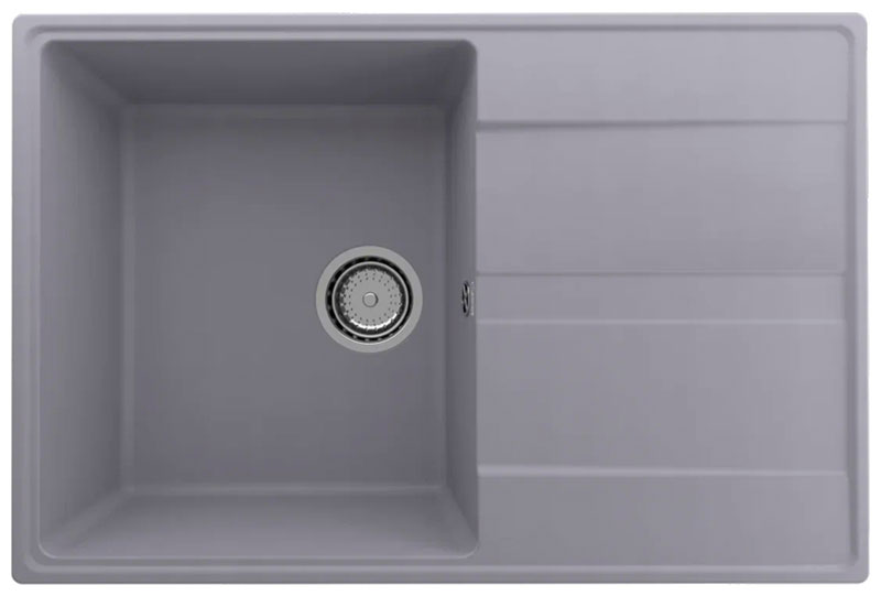 

Кухонная мойка Ulgran Quartz Prima/бетон Prima 750-05, Серый