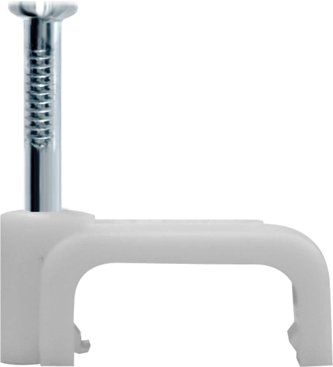 Изображение товара Кабели, провода и аксессуары Navigator Скоба крепежная прямая с гвоздем d4мм NCS-04-50 (уп.50шт) Navigator