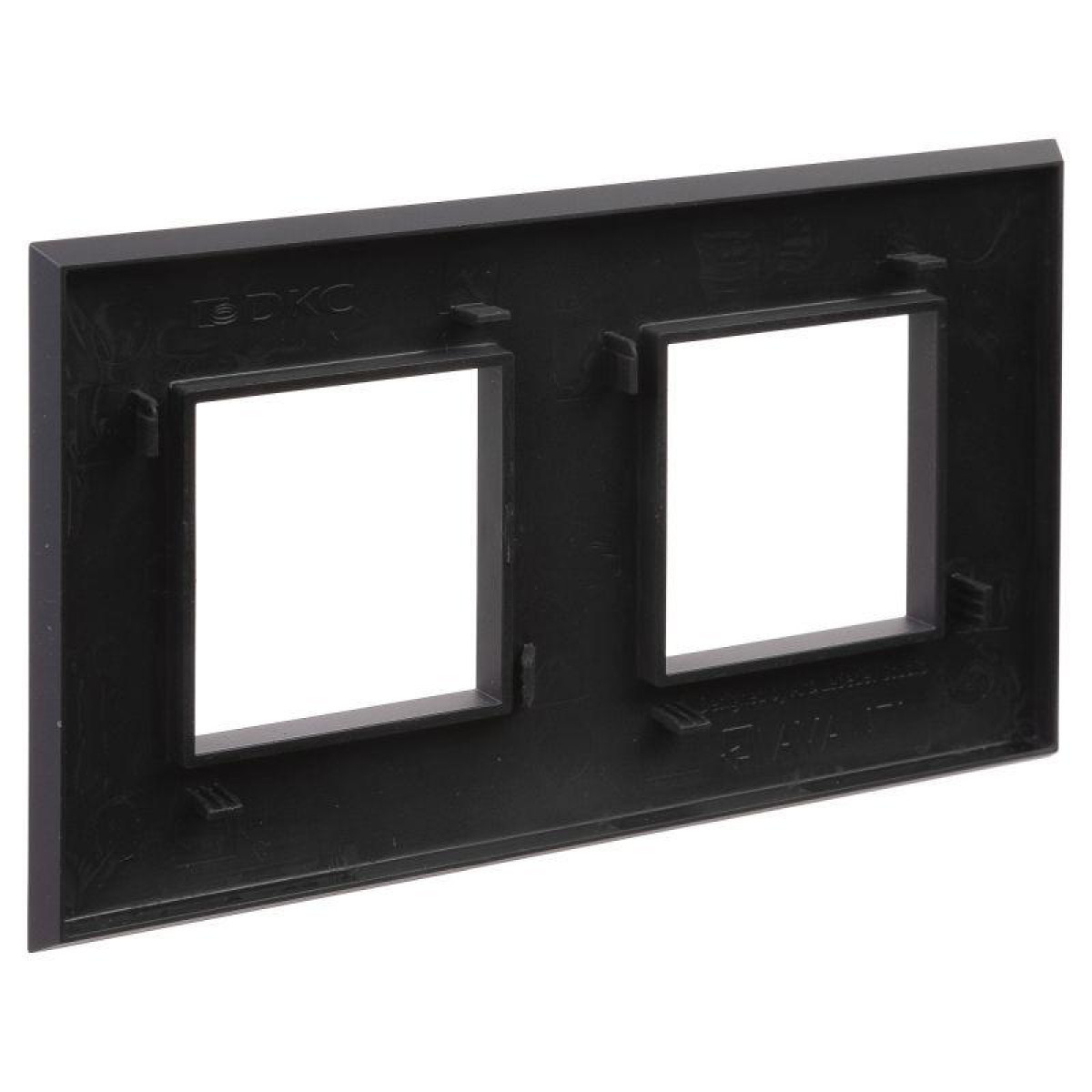 Изображение товара Декоративная рамка ARTLEBEDEV Avanti Черный матовый 4 модуля