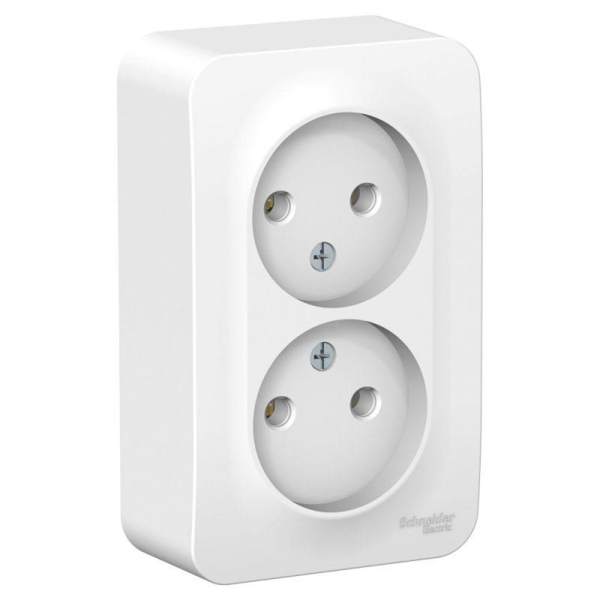 Изображение товара Розетка Systeme Electric Blanca IP20 16А 2 гнезда без заземления, Россия