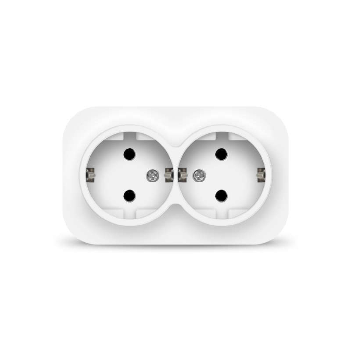 Изображение товара Розетка Ionich 2-м ОП 16А IP20 с заземлением, монтаж накладной, Китай