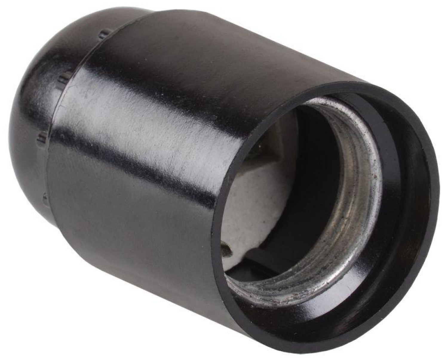 Изображение товара Патрон IEK E27 Пкб27-04-К01 подвесной карболит. черн. (инд. упак.)