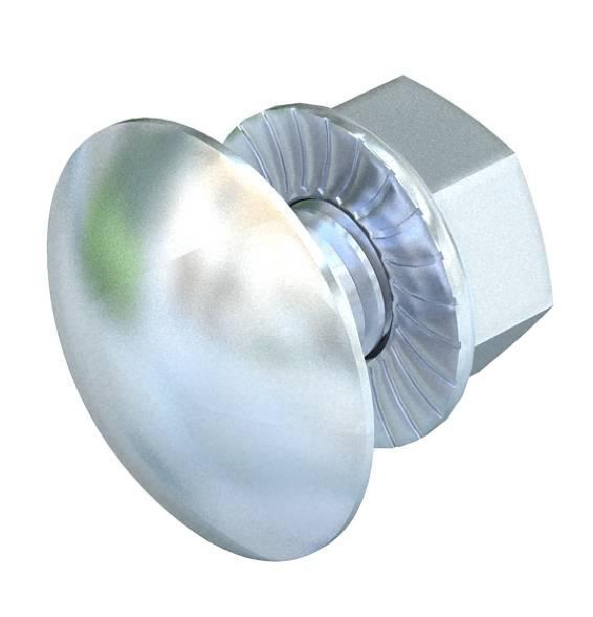 Изображение товара Изделия для электромонтажа LKS (группа OBO Bettermann) Комплект креплений M6х12 FRSB 6х12 VZ G (болт с плоской головкой + комб. гайка) OBO