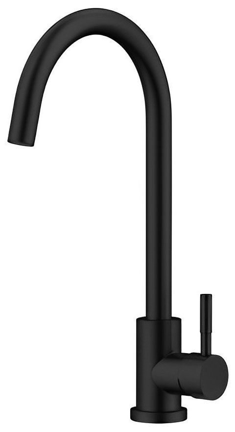 Изображение товара Кухонный смеситель Raiber Graceful/черный (RPB-012)