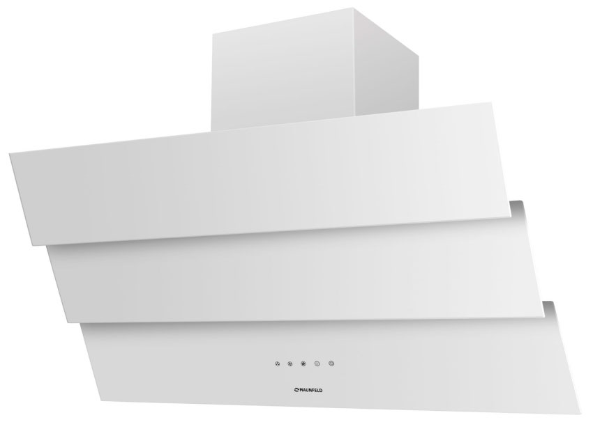 Изображение товара Вытяжка Maunfeld MANCHESTER LIGHT 90 БЕЛОЕ стекло