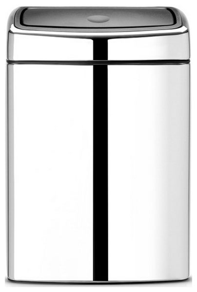 Изображение товара Бак для мусора Brabantia TOUCH BIN прямоугольный 10л бесшумное открывание