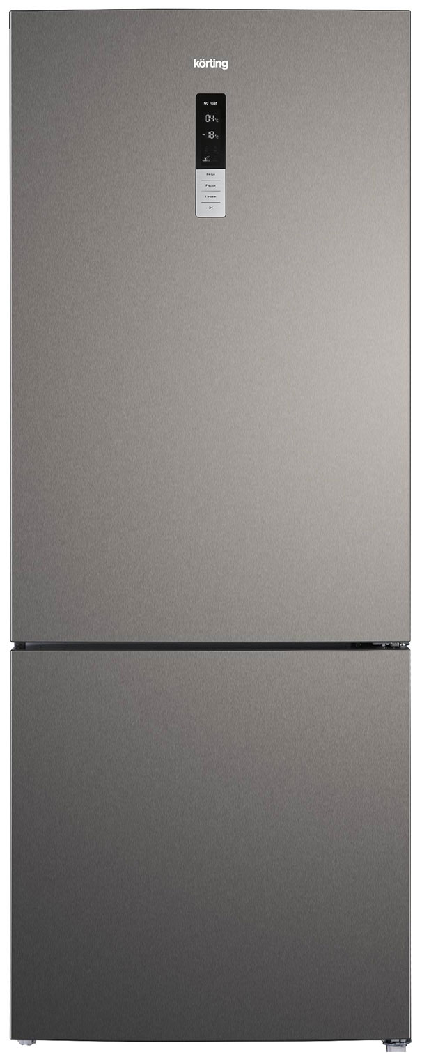 Изображение товара Двухкамерный холодильник Korting KNFC 72337 X нержавеющая сталь энергосбережение