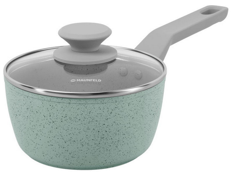 Изображение товара Ковш Maunfeld HELGA MSP14FA05FS, со стеклянной крышкой, 16 см