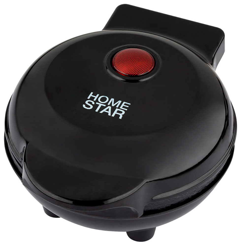 Вафельница Homestar HS-2040, венская вафля, черная (106137)