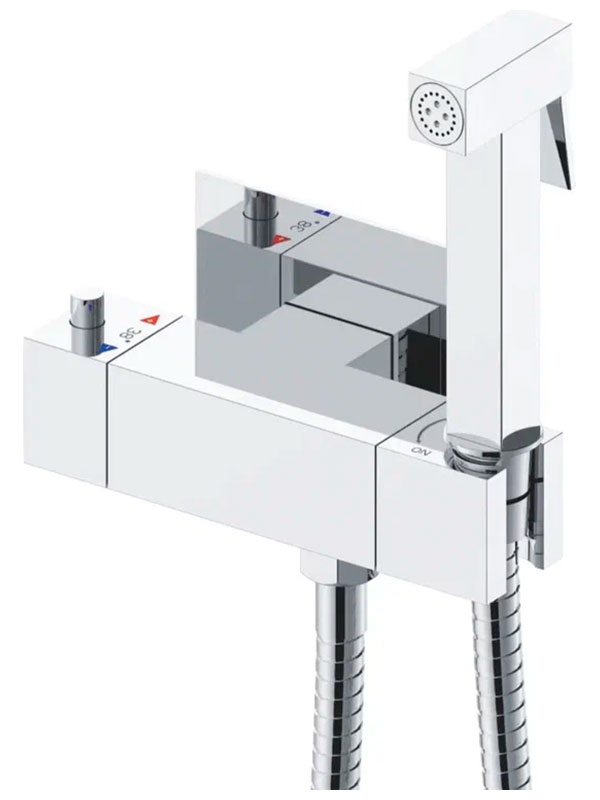 

Гигиенический душ с термостатом Rose R965, хром (R965)