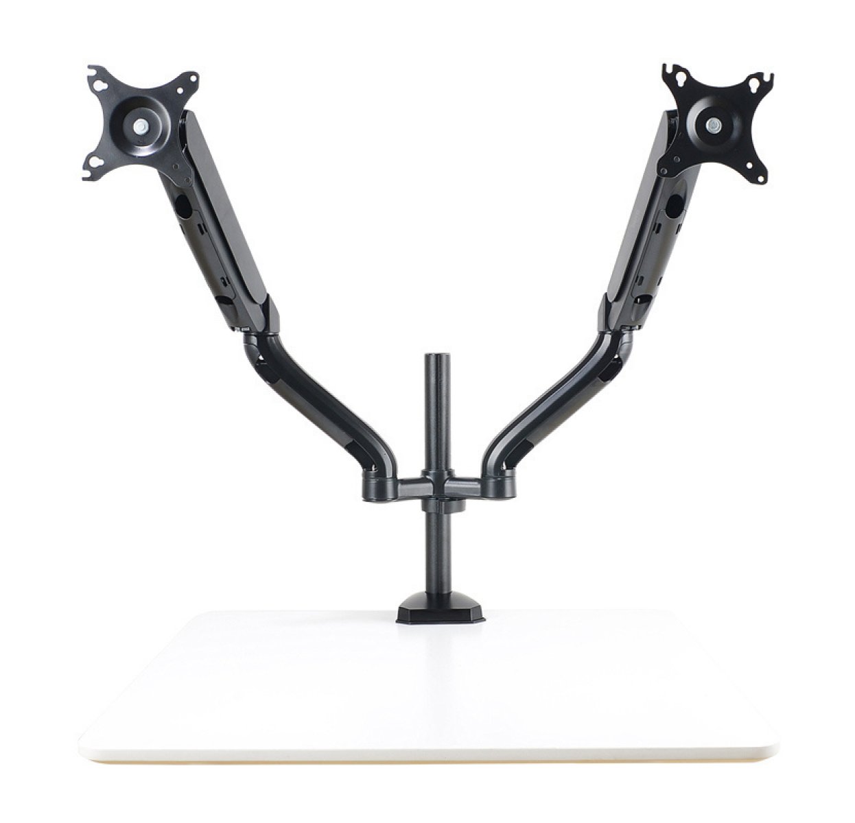 Изображение товара Кронштейн для мониторов Buro M8 черный 17-27 дюймов наклонный и поворотный