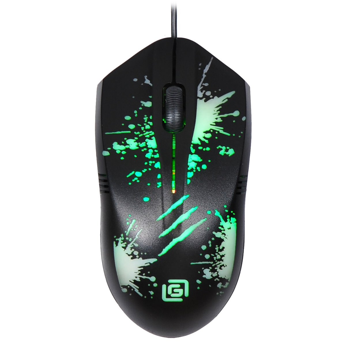 Изображение товара Мышь Oklick 1175321 399M STIGMA черная USB с 1000 dpi и подсветкой