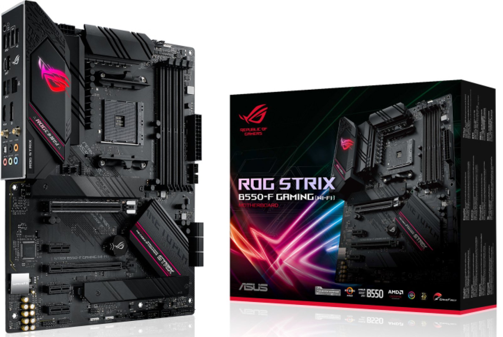 Изображение товара Материнская плата Asus ROG STRIX B550-F GAMING WIFI II AM4 ATX