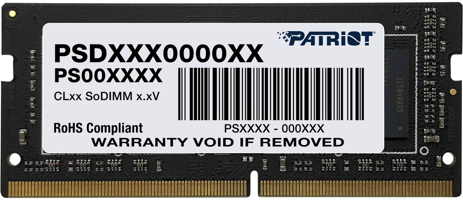 Изображение товара Оперативная память Patriot Memory DDR4 8GB 3200MHz Signature Line (PSD48G320081S)