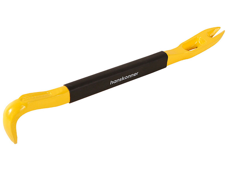 Изображение товара Гвоздодер Hanskonner HK1013-03-300, обрезиненная рукоятка, 300 x 26 x 14 мм