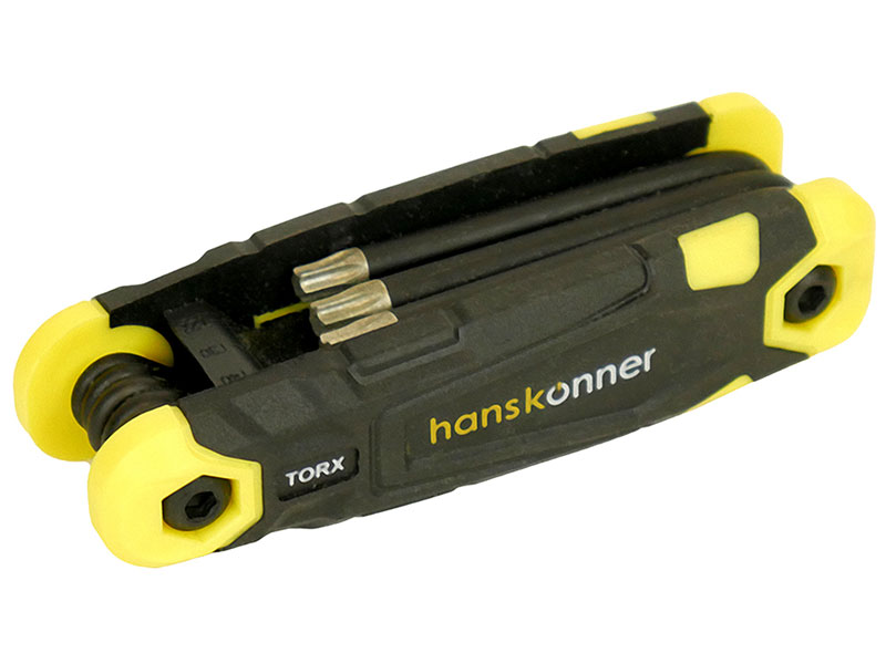 Изображение товара Ключ шестигранный Hanskonner HK1045-04-8 TORX S2 (8 шт T9-T40 склад. кейс)