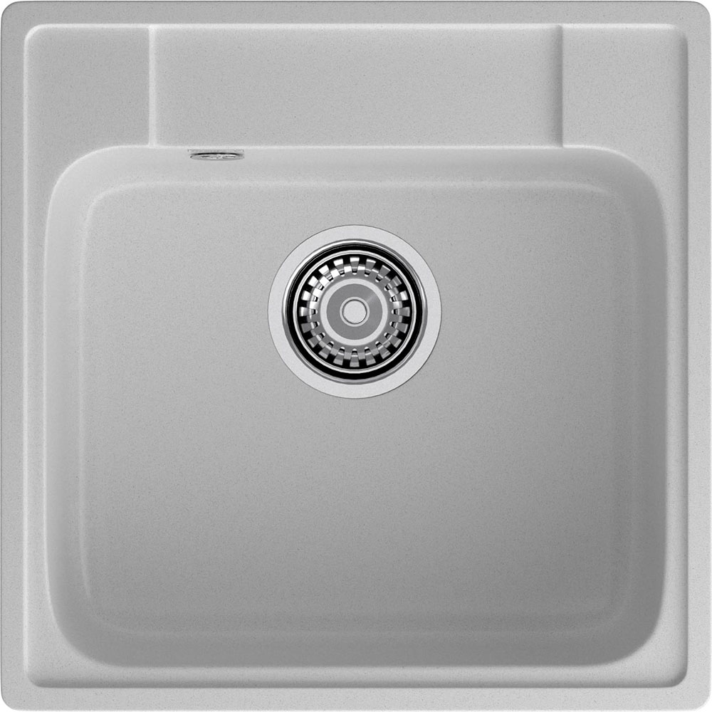 Изображение товара Кухонная мойка GranFest QUARZ 48 1-чаша Серый кварц Глубокая и прочная